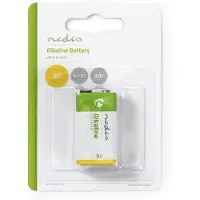 Nedis Alkaline batterij 9V 1 stuks Blister -