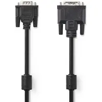 Nedis DVI-Kabel | DVI-A 12+5-pins male - VGA male | 2,0 m | Zwart Nedis
