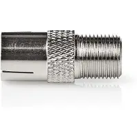 Nedis F connector - coax (IEC) adapter -