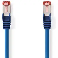 Nedis Netwerkkabel | Cat6 S/FTP | 0.15 meter (100% koper, LSZH, Blauw)