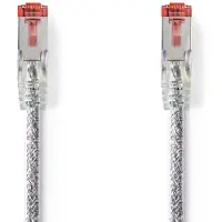 Nedis Netwerkkabel | Cat6 S/FTP | 0.15 meter (100% koper, LSZH, Transparant)