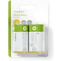 Nedis D LR20 batterij - Nedis - 2 stuks (Alkaline, 1.5 V)