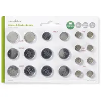Nedis Lithium knoopcel-batterij, multiverpakking - CR2025/CR
