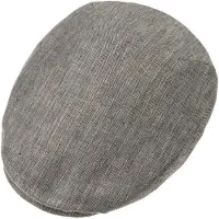 Stetson Woodfield Linen Flat Cap by