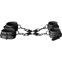Obaie Cuffs Kunstleren Hogtie - Zwart