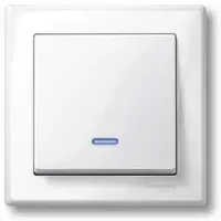 Merten draaideur met controlevenster, kleur: polarwit
