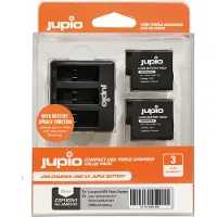 Jupio Kit: Battery GoPro HERO8/7/6/5 & HERO (2018) accu (2x)