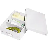Leitz organisatiebox Click + Store, klein, wit