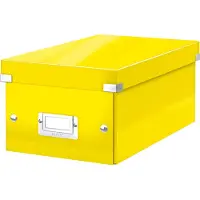 Leitz 6042 WOW dvd-box geel