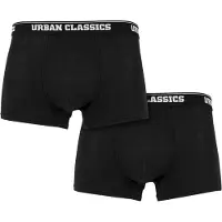 Urban Classics Boxershorts zwart / wit