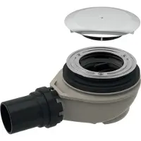 Geberit Douchebakafvoer Pp Met Deksel 40 Mm. Chroom 150.552.21.1