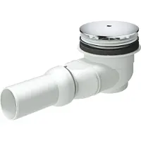 GROHE waste set - Voor universal douchebakken - Horizontale uitloop - 115mm diameter