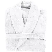 Woodynox Royal Touch badjas m, wit
