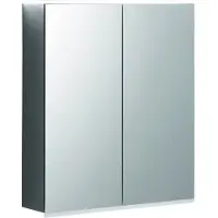 Geberit Spiegelschrank Option Plus mit Beleuchtung zwei Türen 600x700x172mm