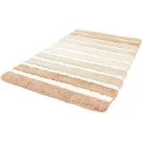 Kleine wolke Phoenix badmat zonder inkeping 60x60 cm, taupe