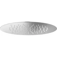 Hotbath Mate M116 Hoofddouche Rond 38cm Met Led Verlichting Geborsteld Nikkel - Messing - Kranen, Douchekranen, Hoofddouches - 8719638611947 - Kranen, Douchekranen, Hoofddouches