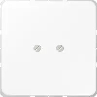 JUNG JG CD 500 Afdekplaat voor inbouwdoos, type CD561BWW, kleur: alpinweiß