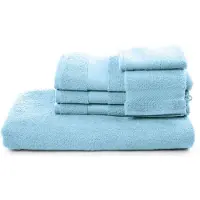 Woodynox Royal Touch douchelaken 65x125 cm, ice blue