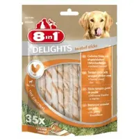 8In1 5x Delights Twisted Sticks Kip 35 Stuks