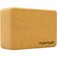 Tunturi Cork Yoga Block Bruin
