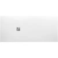 Gelco Mitia Cultured Marble Douchebak 160x90cm, wit