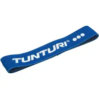 Tunturi Weerstandsband textiel - resistance band - Blauw - Zwaar