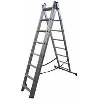 Alumaxx 3-delige Reformladder 3 x 8