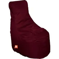 Whoober zitzak stoel "Nice" outdoor bordeaux rood - Wasbaar - Geschikt voor buiten
