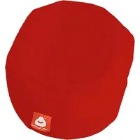 Whoober ronde zitzak "Ibiza" M outdoor rood - Wasbaar - Geschikt voor buiten
