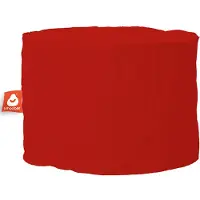 Whoober zitzak poef "Rhodos" outdoor rood - Wasbaar - Geschikt voor buiten