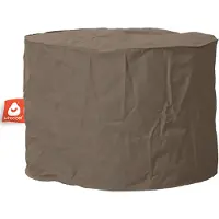 Whoober zitzak poef "Rhodos" outdoor taupe - Wasbaar - Geschikt voor buiten