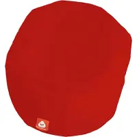 Whoober ronde zitzak "Ibiza" L outdoor rood - Wasbaar - Geschikt voor buiten