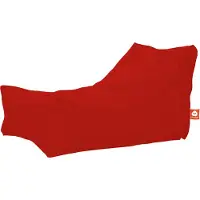 Whoober loungestoel zitzak "Bali" outdoor rood - Wasbaar - Geschikt voor buiten