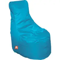 Whoober zitzak stoel "Nice" outdoor turquoise - Wasbaar - Geschikt voor buiten