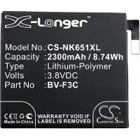 Cameron Sino Microsoft BV-F3C accu (2300 mAh, huismerk)