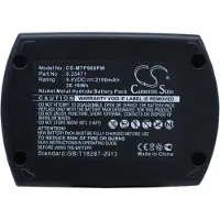 Cameron Sino Metabo 6.25470 / 6.25471 accu (9.6 V, 2.0 Ah, Ni-MH, huismerk)