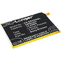 Cameron Sino Sony 1296-2635 / 1ICP4/52/92 accu (3400 mAh, huismerk)