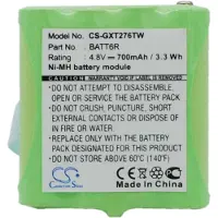 123accu Midland BATT-6R / BATT6R accu (700 mAh, huismerk)