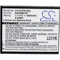123accu HTC BOPBM100 / 701701000951 accu (1800 mAh, huismerk)