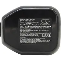 123accu Hitachi EB7 / EB7G / EB7S accu (7.2 V, 3000 mAh, Ni-MH, huismerk)