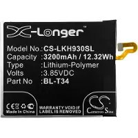 24.Se LG BL-T34 / EAC63538921 accu (3200 mAh, huismerk)
