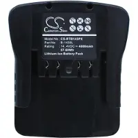 123accu Ryobi B-1415L / B-1425L / B-1430L accu (14.4 V, 4000 mAh, Li-ion, huismerk)