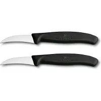 Victorinox Schilmesje Swiss Classic Zwart (2-Delig)