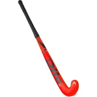 Dita MegaPro C90 Midi-Shape Indoor X-Bow Hockeystick Unisex - Fluo rood/zwart