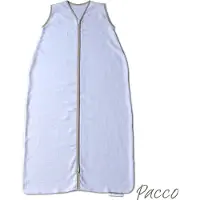 Pacco Hydrofiel Babyslaapzak Zomer - Zonder Mouwen - 110 cm - Grijs
