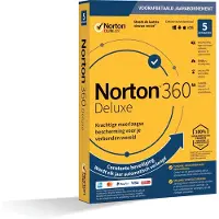 Norton 360 Deluxe | Bescherming voor 5 Apparaten | Windows, Mac, Android &amp; iOS