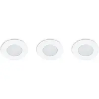 Prolight INBSP LED INTEGR ROND 3X5W IP65 WIT