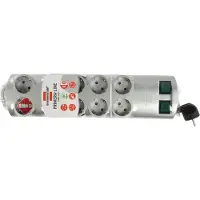 Brennenstuhl PRIMERA-LINE 10-V 2M ZILVER