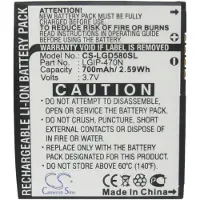 123accu LG LGIP-470N / SBPL0098601 accu (700 mAh, huismerk)