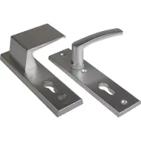 Ami Veiligheidsbeslag 193/50 Deurdikte 90/60 Re Buiten en Binnen Profielcilinder 55, Deurkruk 332 F2 Deurdikte 38/42 - 833014